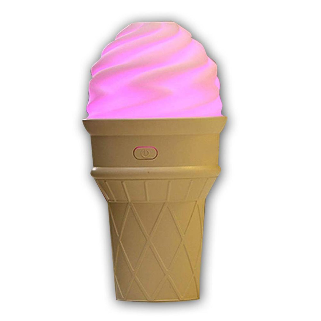 KLICKKART Ice Cream Design Led Humidifier For Freshening Air Fragrance (Mix / Multicoloured)