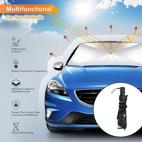 Windshield Umbrella Sun Shade Cover For Car (1 Pc)
