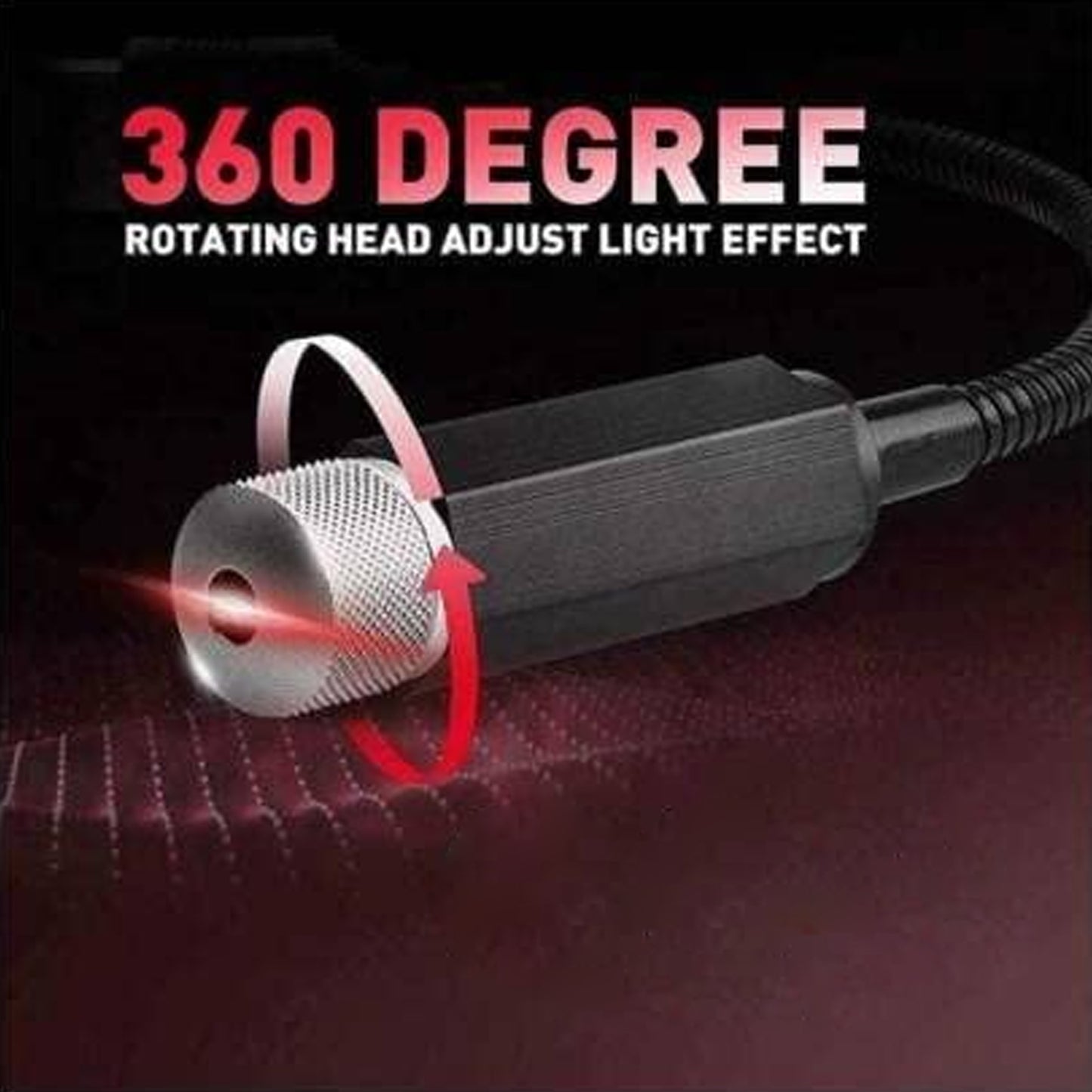 KLICKKART Multipurpose Laser Light Light Galaxy Night Sky Ambiance Laser Micro Projector Atmosphere Ambient Roof Usb Light Car Ceiling Bedroom For Party (1 Pc)