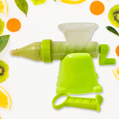KLICKKART Manual Juicer Modern Plastic Fruit And Vegetable Juicer
