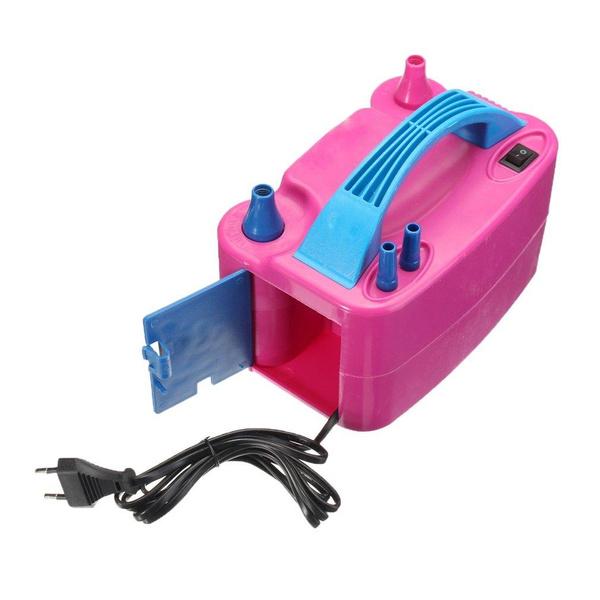 Portable Dual Nozzle Electric Balloon Blower Pump Inflator
