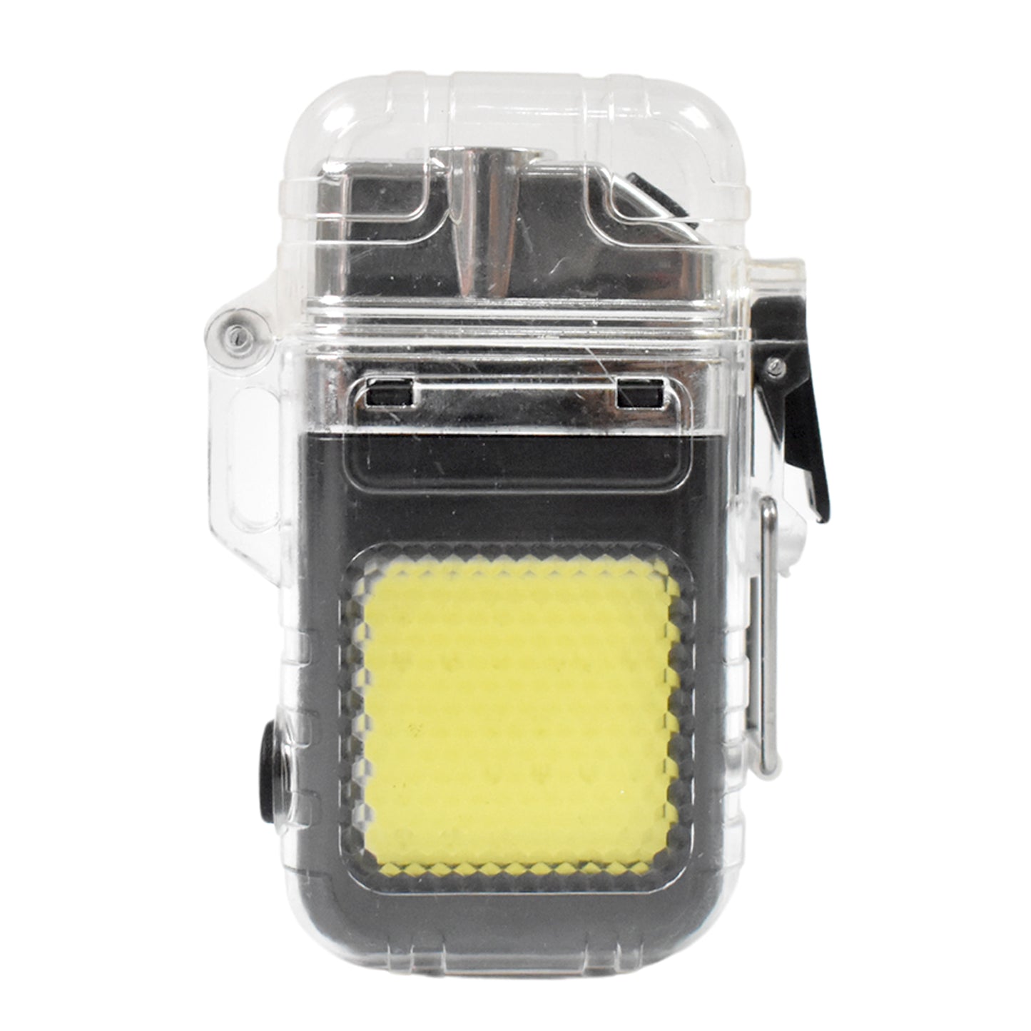 KLICKKART Usb Rechargeable Electric Lighter 3 Modes Cob Flashlight (1 Pc)