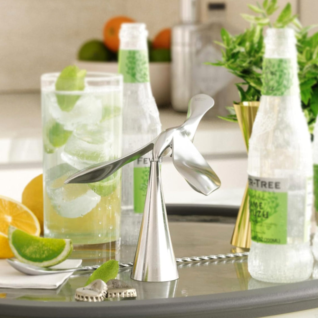 KLICKKART Manual Bottle Opener Bird Shaped Tumbler Balance Toy Also