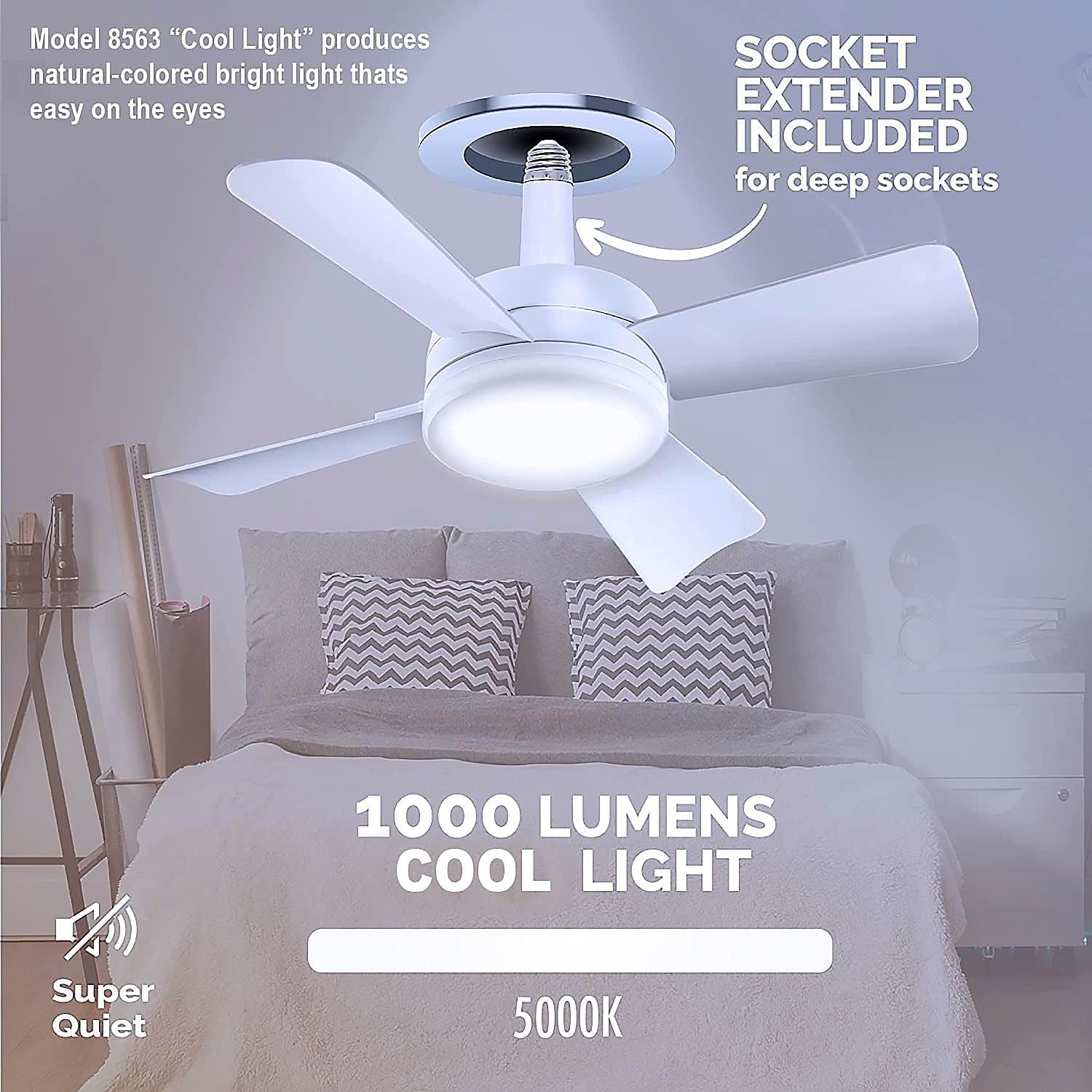 KLICKKART Socket Fan Light Original 