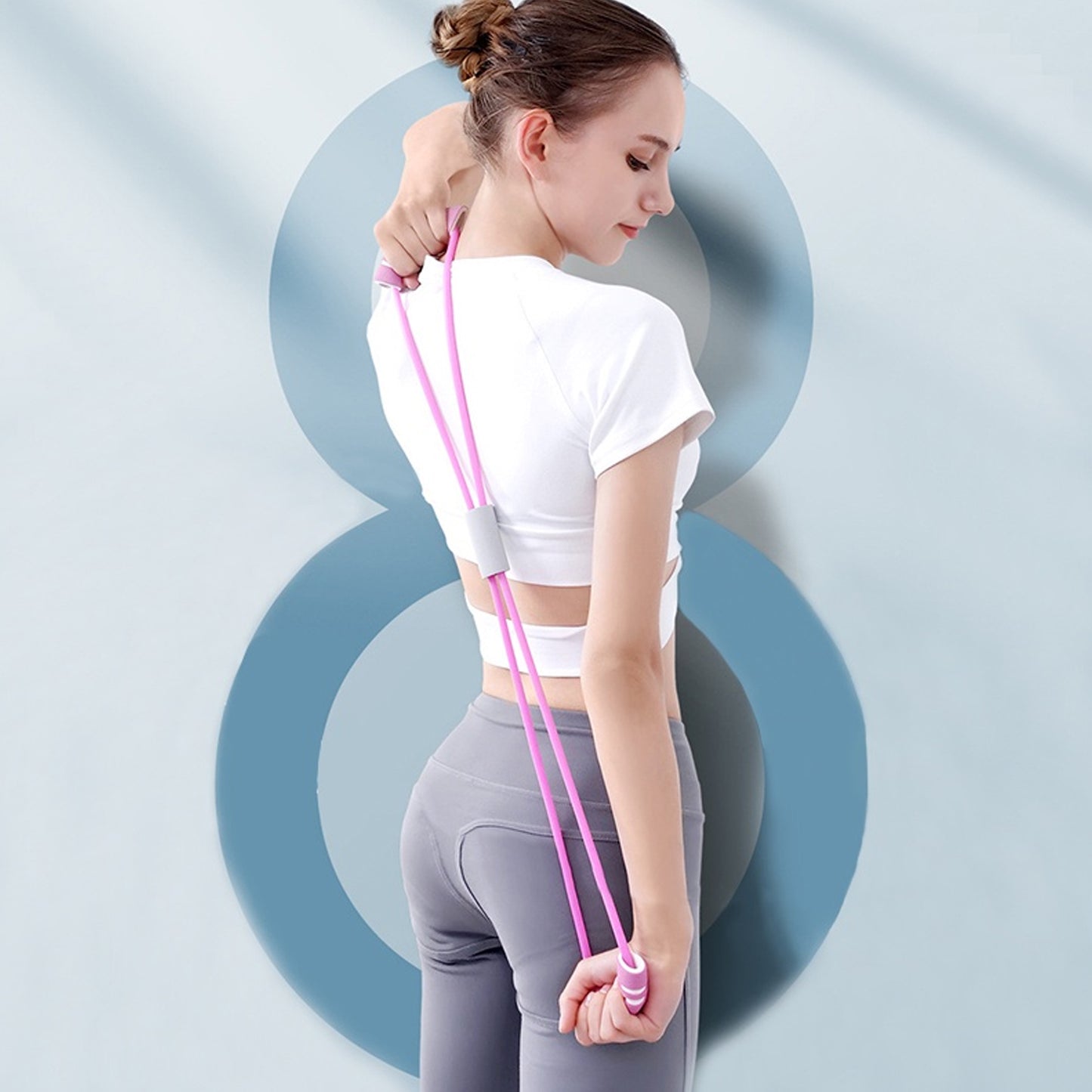 KLICKKART Sport Resistance Loop Band Yoga Bands Rubber Exercise Fitness Training Gym Strength Resistance Band Exercise Equipment Bands For Working Out (1 Pc Mix Color)