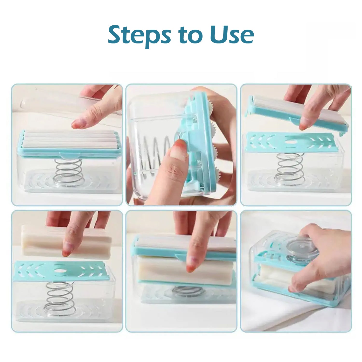 2-in-1 Portable Soap Dish  Soap Dispenser With Roller And Drain Holes Multifunctional Soap Holder Foaming Soap Bar Box For Home Kitchen Bathroom
