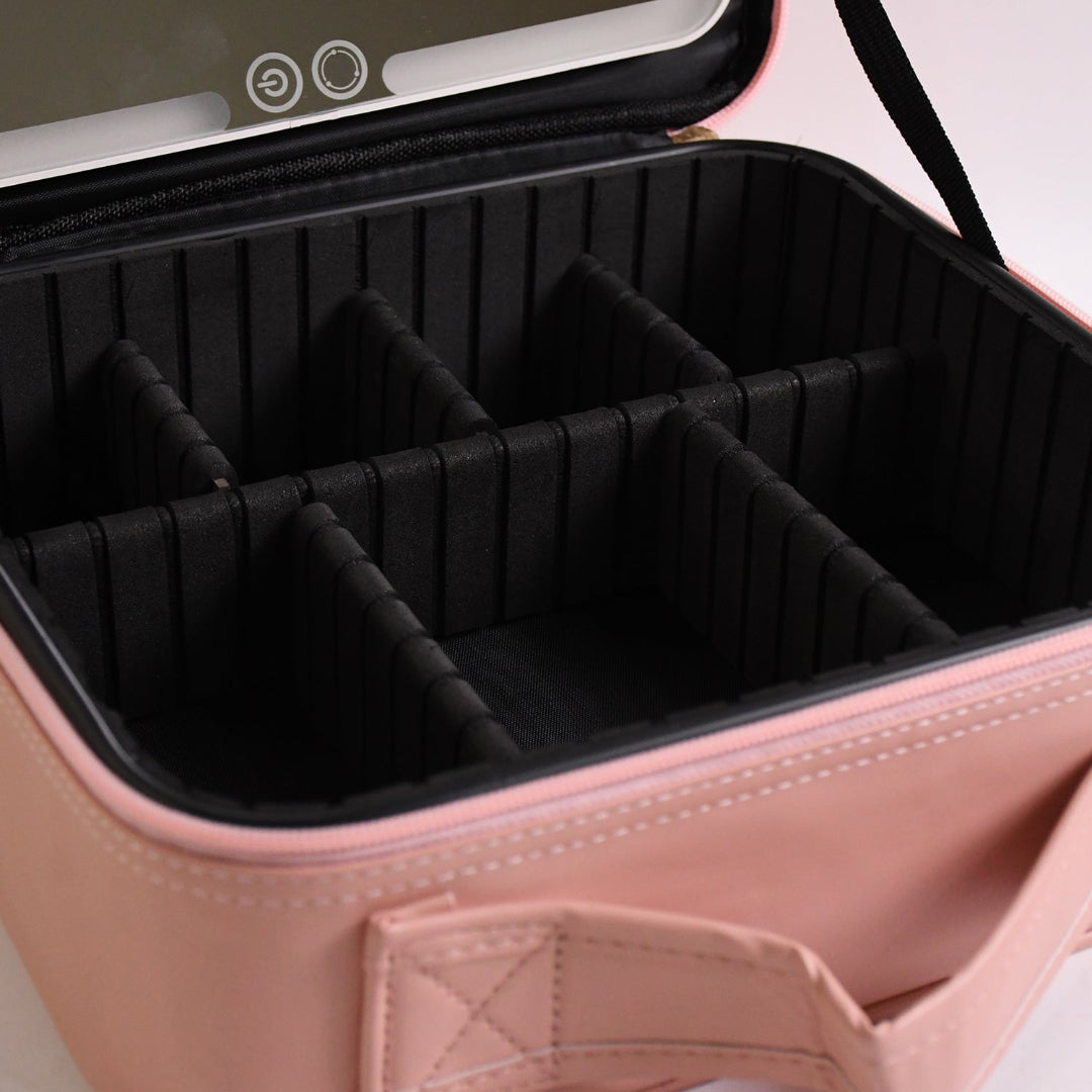 KLICKKART Premium Led Light Makeup Organizer Box