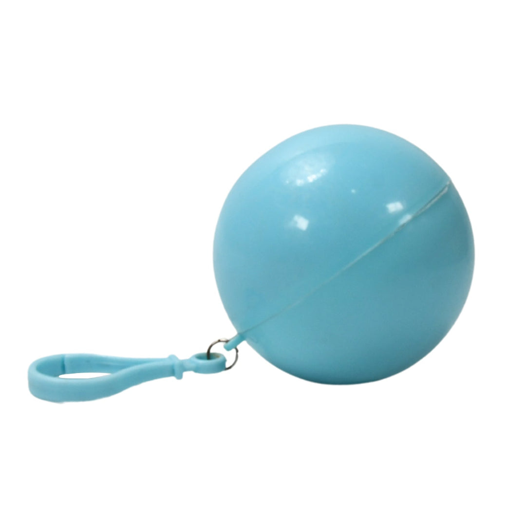 KLICKKART Disposable Raincoat for Kids with Hood and Attachable Round Case