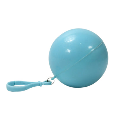 KLICKKART Disposable Raincoat for Kids with Hood and Attachable Round Case