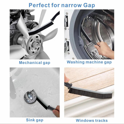 KLICKKART Multifunctional Crevice Cleaning Brush Gap Cleaning Brush 23 Cms