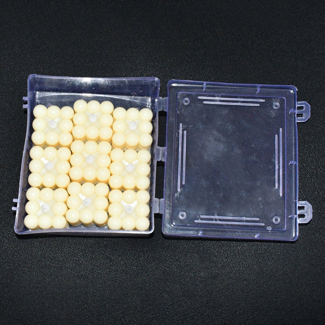 Decorative Led Bubble Candles (9 Pc  Set)