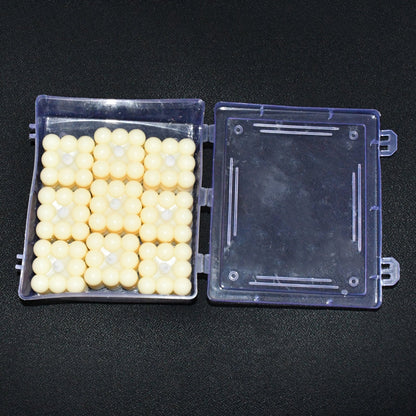 Decorative Led Bubble Candles (9 Pc  Set)