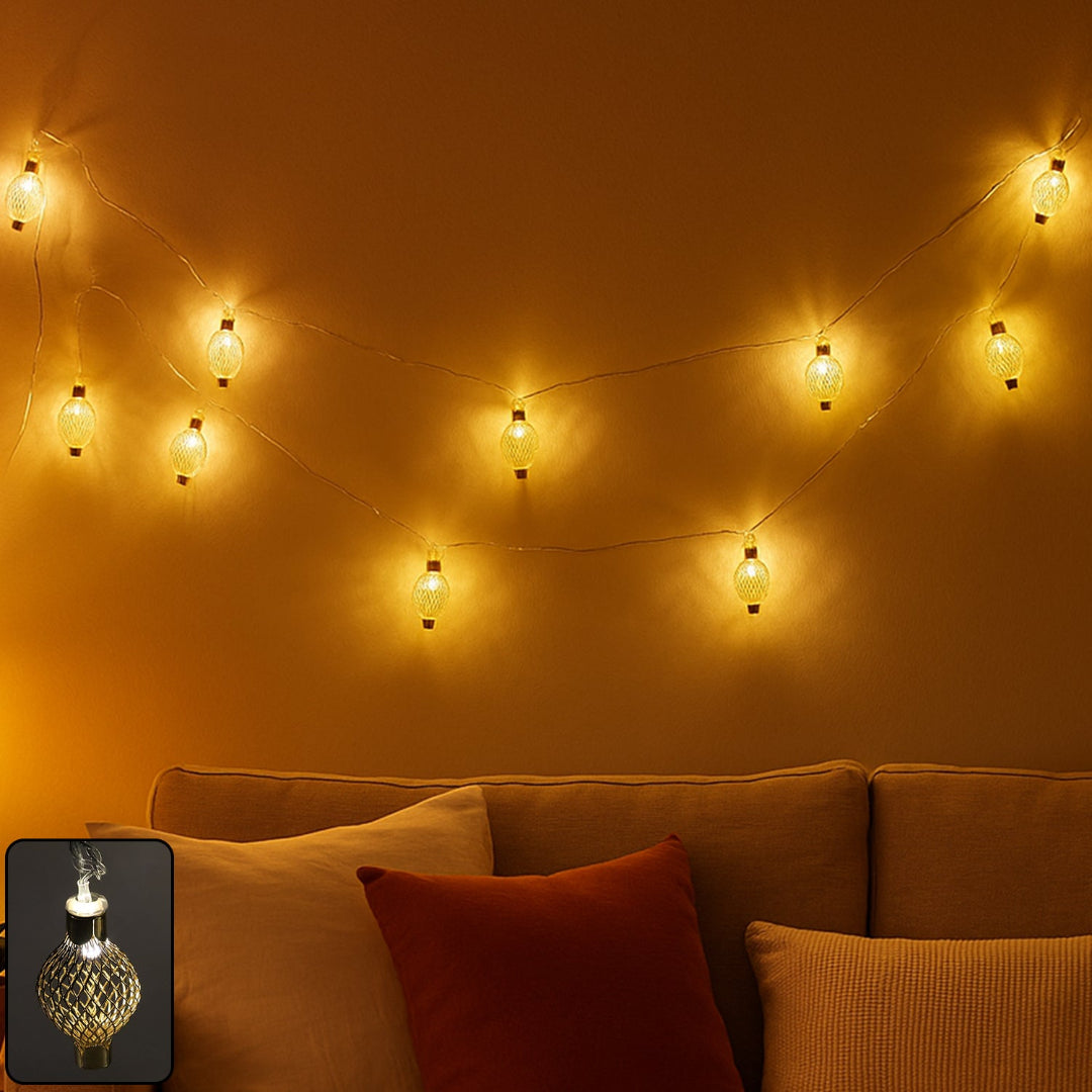 KLICKKART Decorative Metal Ball Led String Light (3 Meter )