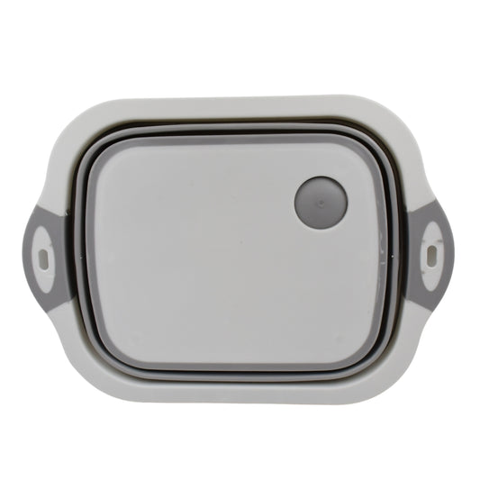 KLICKKART Collapsible Cutting Board With Dish Tub Basket