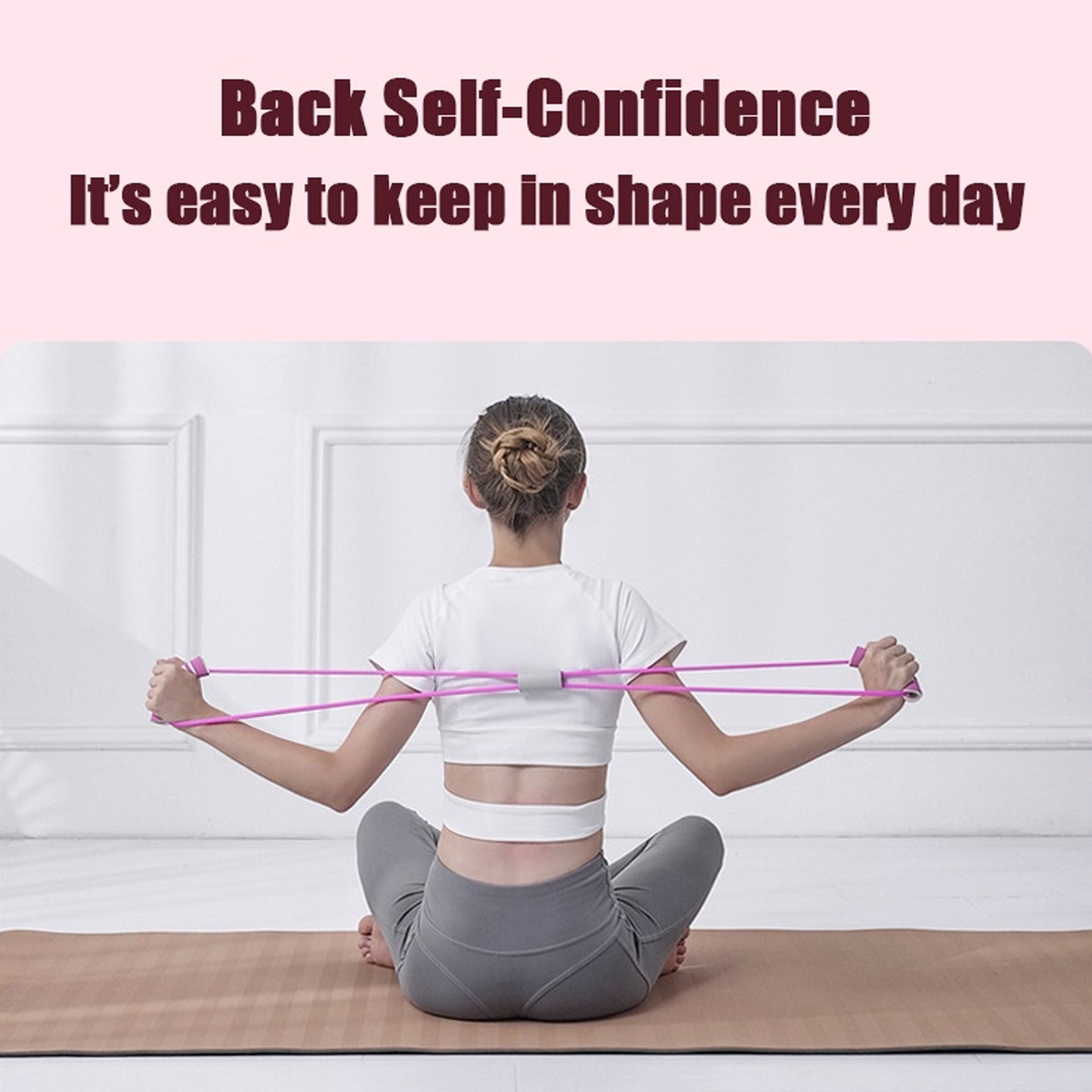 KLICKKART Sport Resistance Loop Band Yoga Bands Rubber Exercise Fitness Training Gym Strength Resistance Band Exercise Equipment Bands For Working Out (1 Pc Mix Color)