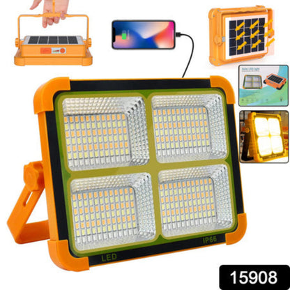 KLICKKART High-brightness Solar Led Flood Light With Power Bank (1 Pc)