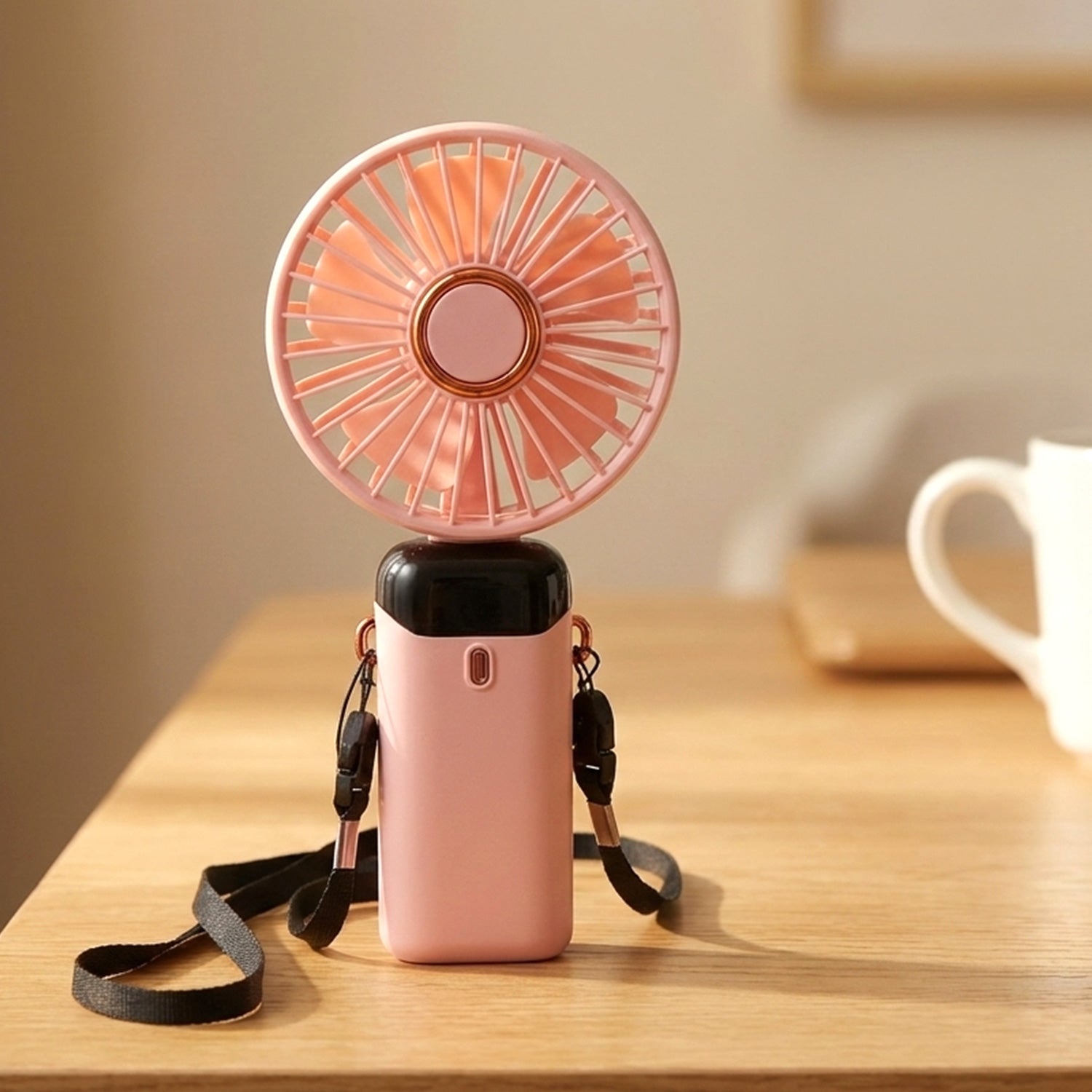 KLICKKART Rechargeable Portable Handheld Fan (1 Pc)
