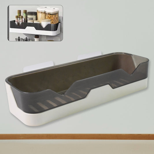 KLICKKART Wall Mounted Adhesive Bathroom Shower Caddy  Shelf  Plastic (1 Pc)