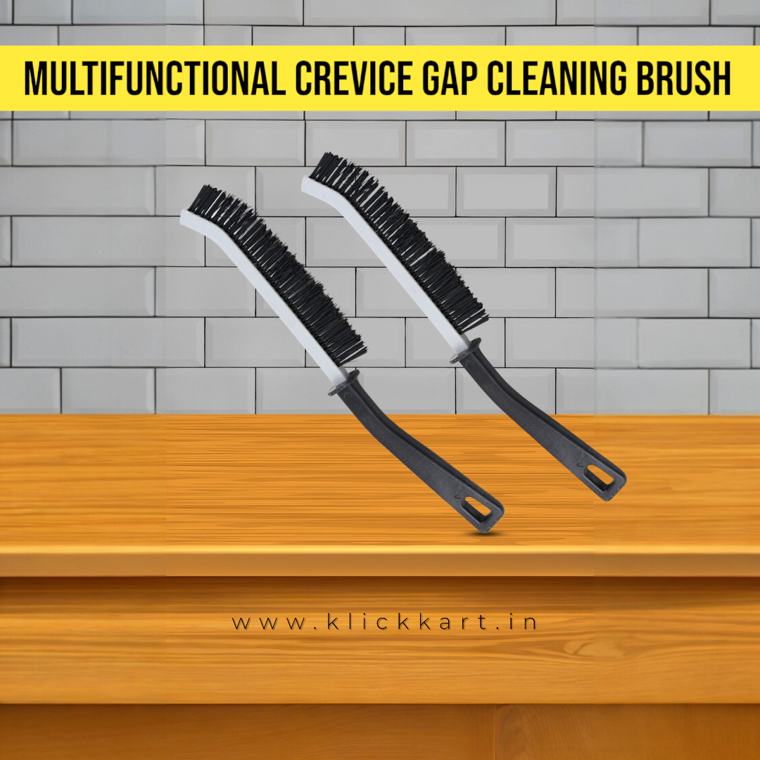 KLICKKART Multifunctional Crevice Cleaning Brush Gap Cleaning Brush 23 Cms