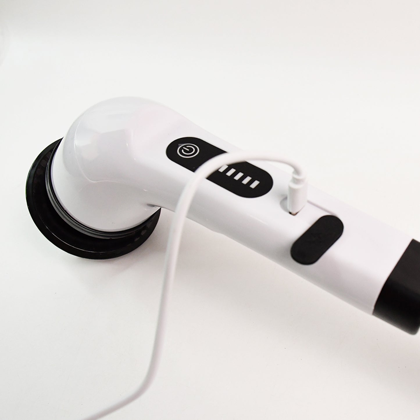 KLICKKART 7-in-1 cleaning solution tool with interchangeable brush heads on a light background