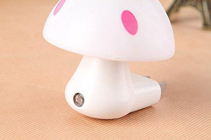 KLICKKART Automatic Night Sensor Mushroom Lamp (0.2 Watt Multicolour)