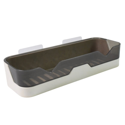 KLICKKART Wall Mounted Adhesive Bathroom Shower Caddy  Shelf  Plastic (1 Pc)