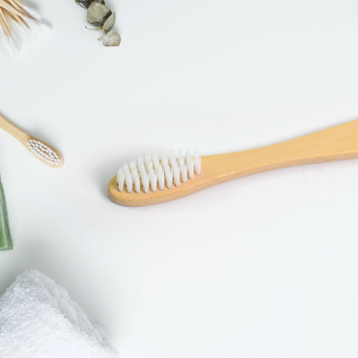 Eco-friendly Wooden Bamboo Toothbrush  With Ultra Soft Bristles Biodegradeable