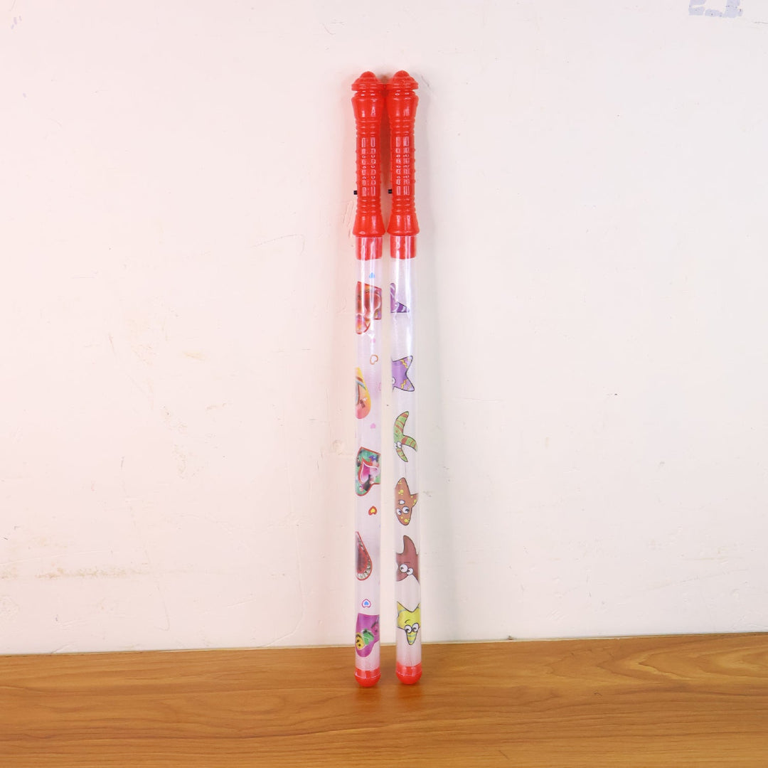 KLICKKART 2 Piece Led Dandiya Sticks Set  Color Changing Light-up 