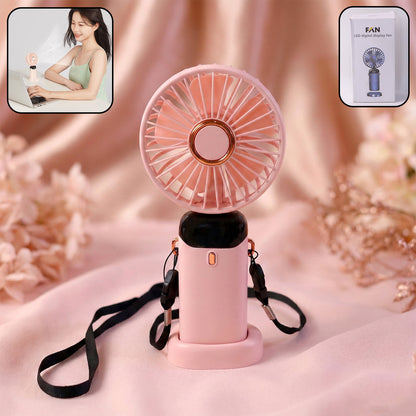 KLICKKART Rechargeable Portable Handheld Fan (1 Pc)