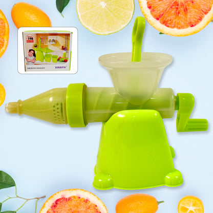 KLICKKART Manual Juicer Modern Plastic Fruit And Vegetable Juicer