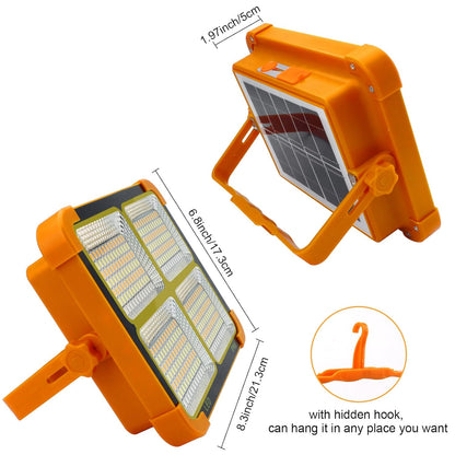 KLICKKART High-brightness Solar Led Flood Light With Power Bank (1 Pc)