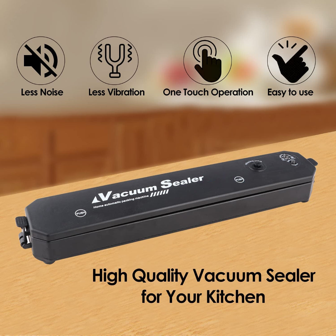 KLICKKART Vacuum Sealer Machine With 10 Pcs Bag (1 Set)