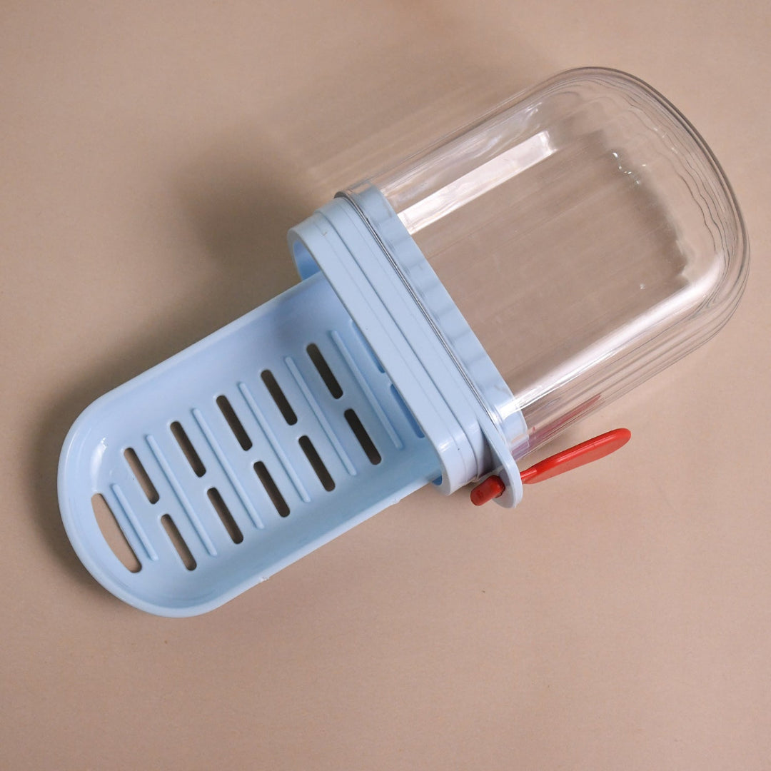 KLICKKART Multifunctional Soap Box With Drain Tray And Lock Clip Sabudani (1 Pc)