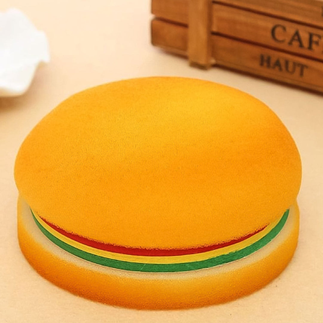 KLICKKART Burger Shaped Notepad  Sticky Notes  Memo Pads Unique Mini Notes (Multicolor)