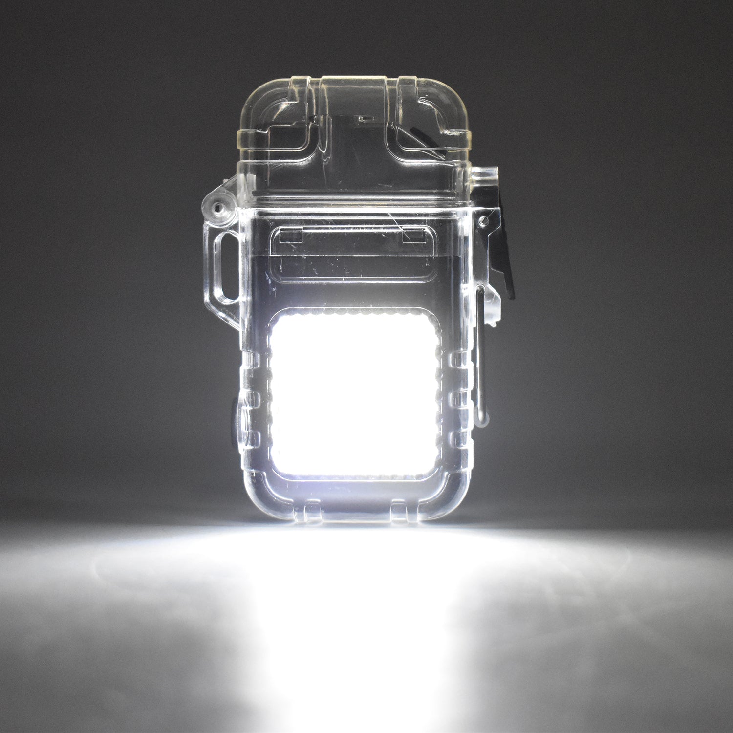 KLICKKART Usb Rechargeable Electric Lighter 3 Modes Cob Flashlight (1 Pc)