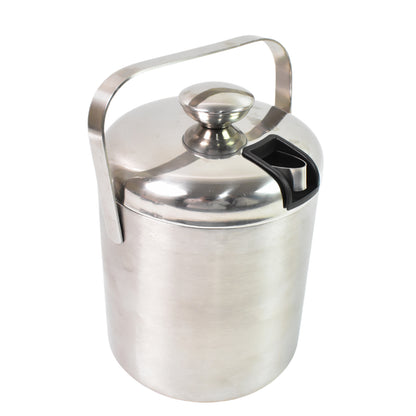 KLICKKART Stainless Steel Ice Buckets With Lid (1.3 Liters Approx)