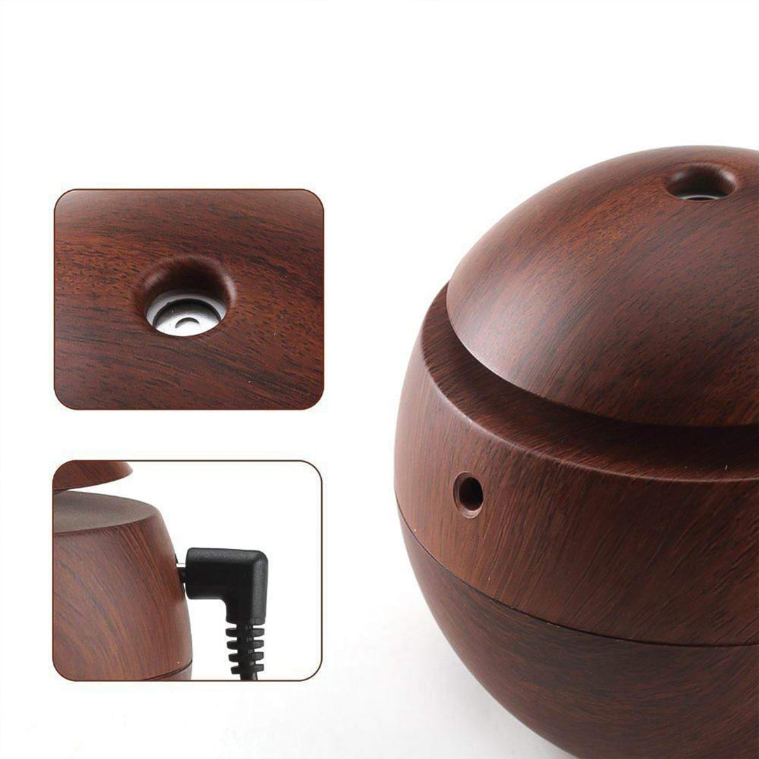 KLICKKART Ultrasonic Aromatherapy Humidifier Usb Desktop (130 Ml  1 Pc)