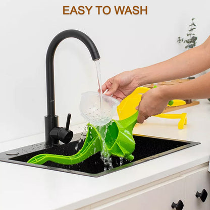 KLICKKART Heavy Duty Juice Press Squeezer With Juicers (Multicoloured)