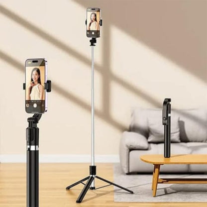 KLICKKART Selfie Stick With Tripod Stand (1 Pc  160 Cm Long Approx)
