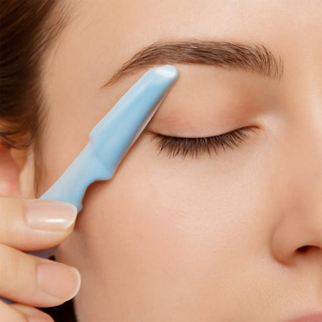 KLICKKART Eyebrow Painless Facial Hair Remover Razor For Face Women And Men (3 Pack)