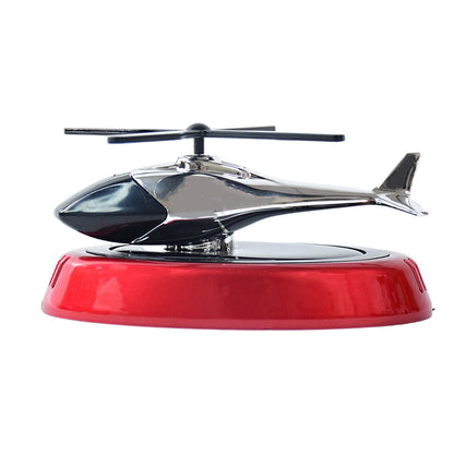KLICKKART Solar-powered Rotating Helicopter Car Air Freshener