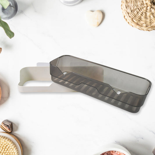 KLICKKART Wall Mounted Adhesive Bathroom Shower Caddy  Shelf  Plastic (1 Pc)